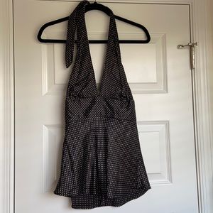 J. Crew Backless Silk Halter